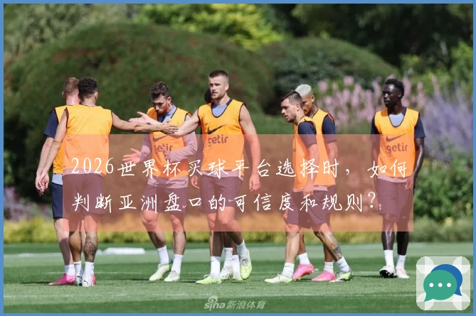 2026世界杯买球平台选择时，如何判断亚洲盘口的可信度和规则？
