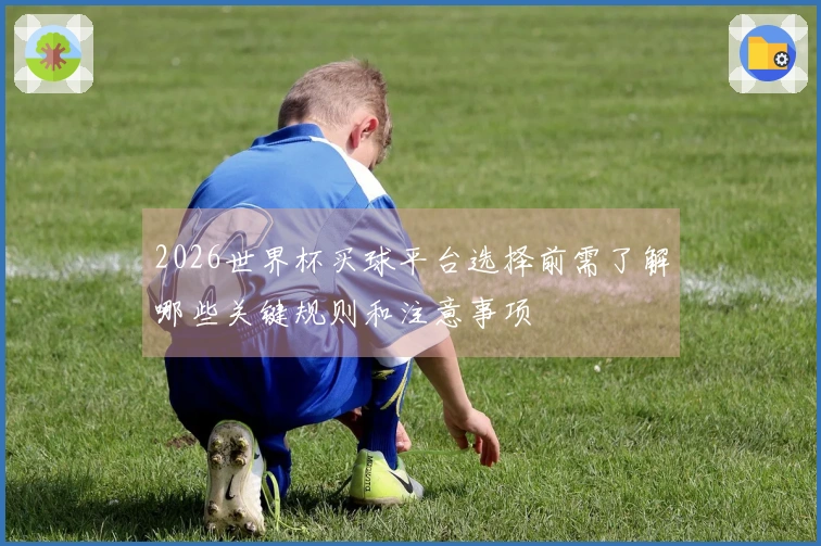 2026世界杯买球平台选择前需了解哪些关键规则和注意事项